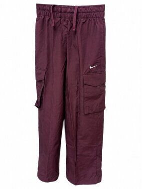Nike Sportswear Everything Wovens Cargo Pants HM6976-652 Burg/Sail XS NWT